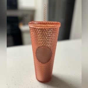 Starbucks Rose Gold Studded Venti Tumbler 24 Ounces